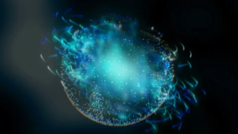 Fantasy Abstract Technology And Engineering Motion Background Stock Footage 99166023