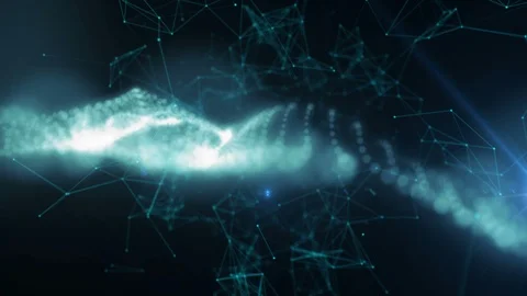 Fantasy Abstract Technology And Engineering Motion Background Stock Footage 99166626