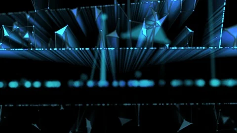 Fantasy Abstract Technology And Engineering Motion Background Stock Footage 99177139