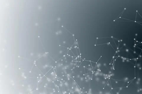 Fantasy abstract technology and engineering background 库存插图