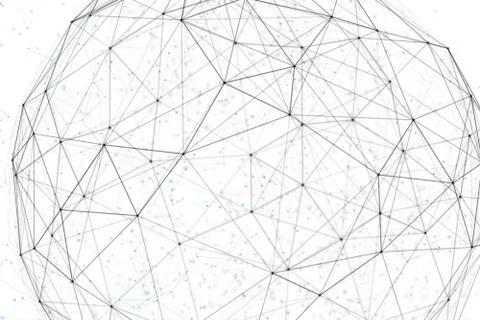 Fantasy abstract technology and engineering background Stock Illustration