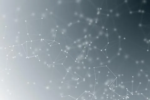 Fantasy abstract technology and engineering background Illustrazione stock