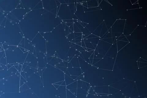 Fantasy abstract technology and engineering background 库存插图