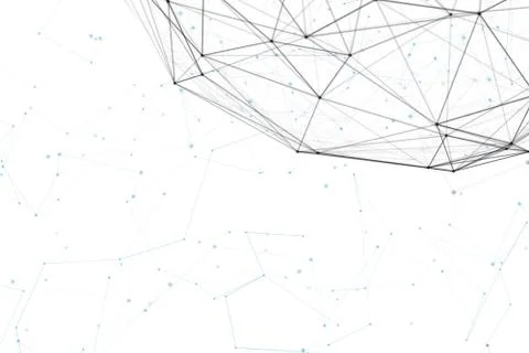 Fantasy abstract technology and engineering background Stock Illustration