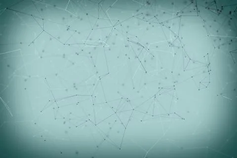 Fantasy abstract technology and engineering background Illustrazione stock