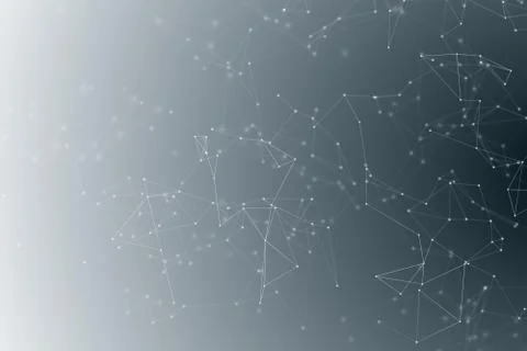 Fantasy abstract technology and engineering background Illustrazione stock