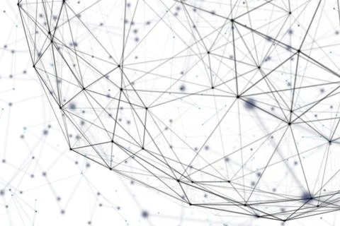 Fantasy abstract technology and engineering background Stock Illustration