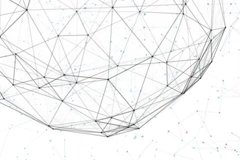 Fantasy abstract technology and engineering background Stock Illustration