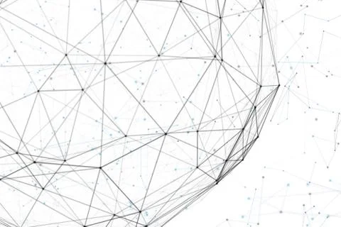 Fantasy abstract technology and engineering background Stockillustratie