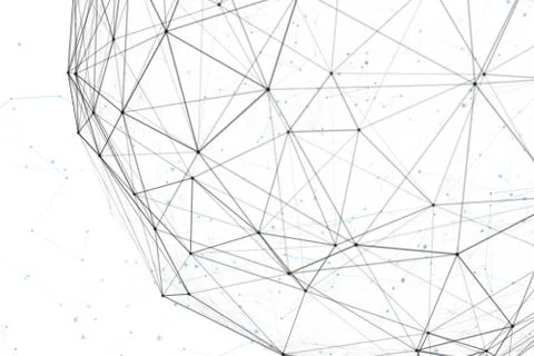 Fantasy abstract technology and engineering background Stock Illustration