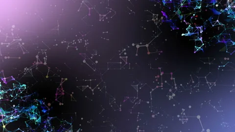 Fantasy abstract technology, engineering and science motion background with Stock Footage 114689411