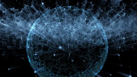 Fantasy abstract technology magic Stock Footage 117037283