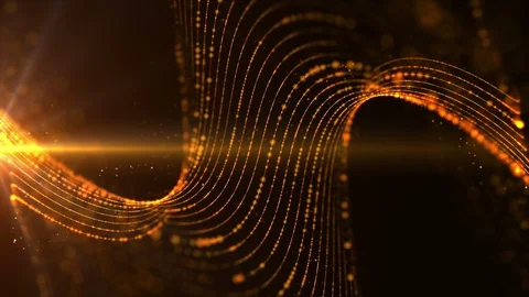 Fantasy abstract technology, science and engineering motion background Video stock 87279454