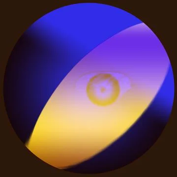 Fantasy alien concept Illustrazione stock