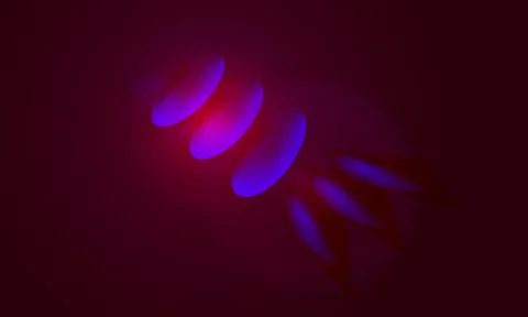 Fantasy alien landscape outer space Stock Illustration