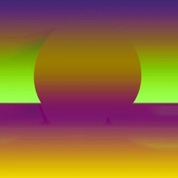 Fantasy alien landscape outerspace Stock Illustration