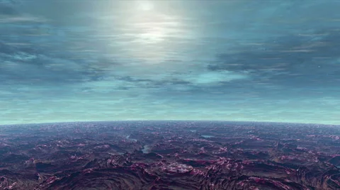 Fantasy alien planet 스톡 동영상 42895476