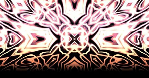 Fantasy Ambient Mysterious Mythical Visual Art Background Stock Illustration