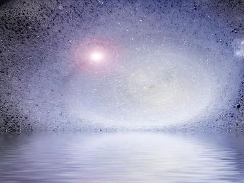 Fantasy and water Stock Photos