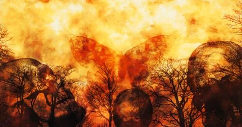 Fantasy Art 스톡 일러스트