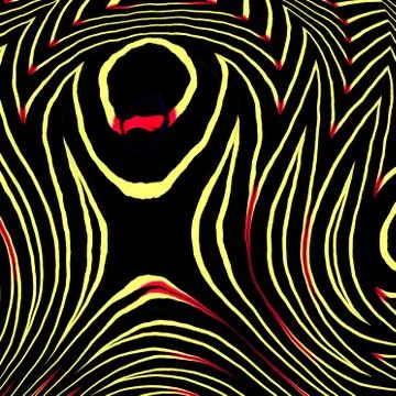 Fantasy artistic image - hands up having fun Stock Illustration