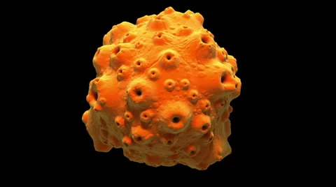 Fantasy asteroid or dead planet Stock Footage 31741342