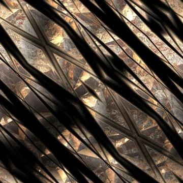 Fantasy Background, brass Stock Illustration