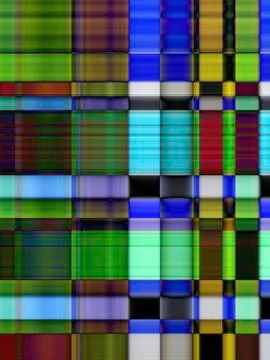 Fantasy background with colorful rectangles Stock Illustration