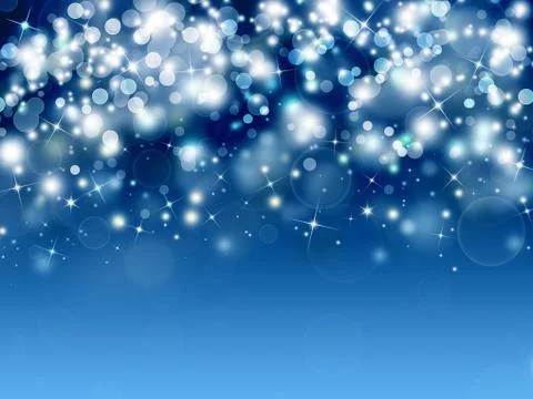 Fantasy background with stars Stock Illustration