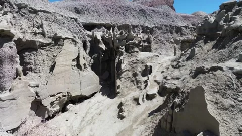 Fantasy Canyon in Eastern Utah Stock Footage 310185009