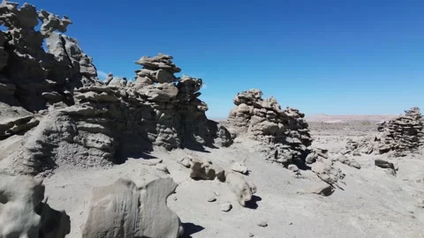 Fantasy Canyon in Eastern Utah Stock Footage 310191802