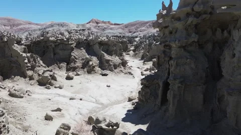 Fantasy Canyon in Eastern Utah Stock Footage 310196287