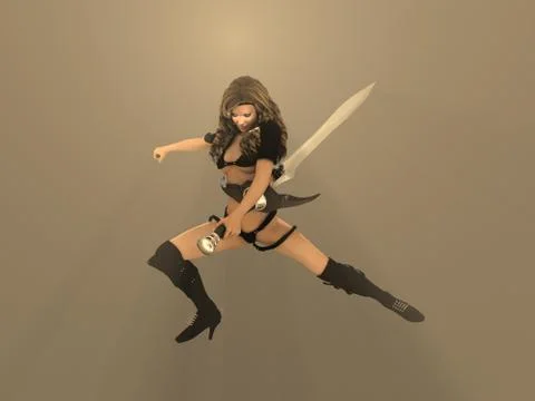 Fantasy character wizard Stock-Illustration