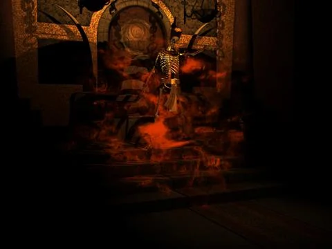 Fantasy character wizard Stock Illustration