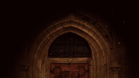 Fantasy Door Stockbeeldmateriaal 92584819