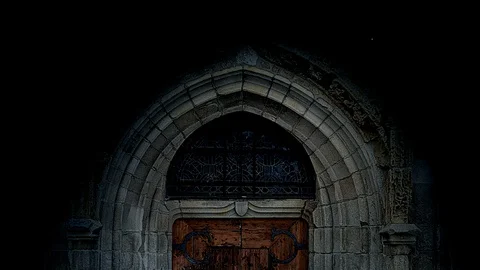 Fantasy Door Stockbeeldmateriaal 92584825