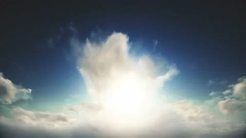 Fantasy Dusk Sunset Winter dramatic dystopian Clouds Time Lapse - Seamless Loop Vidéo 159658077