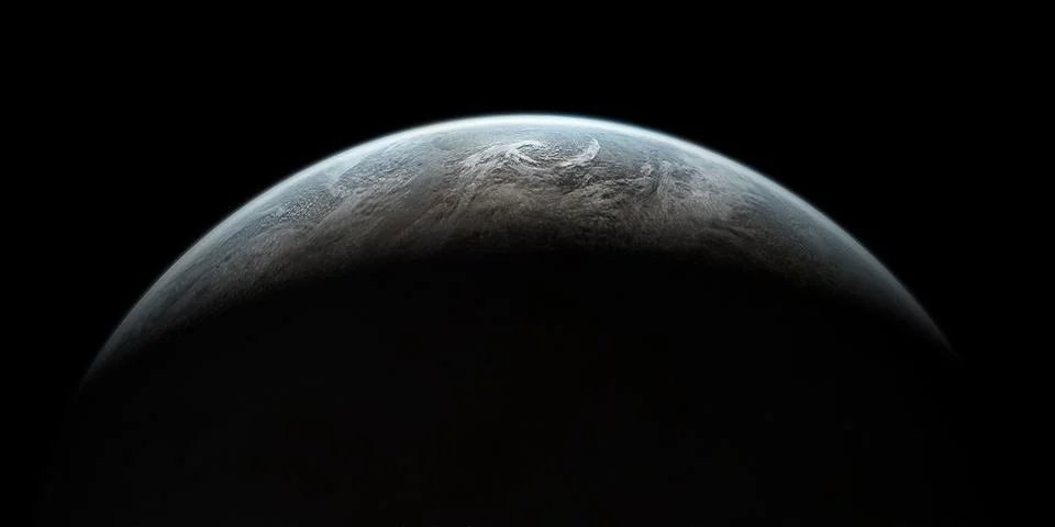 Fantasy Exo Planet Illustrazione stock