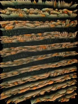 Fantasy floral pattern design for wrapping paper, fabric, wall mat printing Stock Illustration