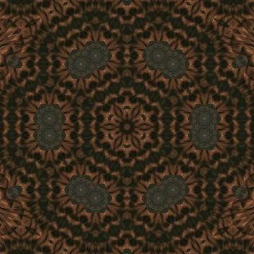 Fantasy floral pattern design for wrapping paper, fabric, wall mat printing Stock-Illustration