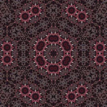 Fantasy floral pattern design for wrapping paper, fabric, wall mat printing Illustrazione stock