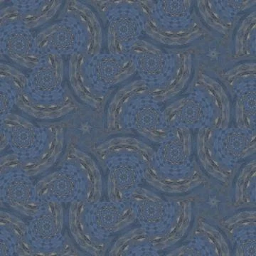 Fantasy floral pattern design for wrapping paper, fabric, wall mat printing Stockillustratie