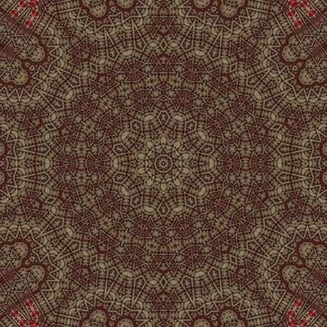 Fantasy floral pattern design for wrapping paper, fabric, wall mat printing Illustrazione stock