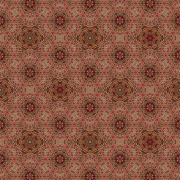 Fantasy floral pattern design for wrapping paper, fabric, wall mat printing Illustrazione stock