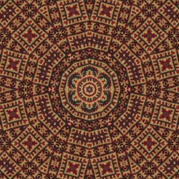 Fantasy floral pattern design for wrapping paper, fabric, wall mat printing イラスト素材