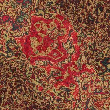 Fantasy floral pattern design for wrapping paper, fabric, wall mat printing Illustrazione stock