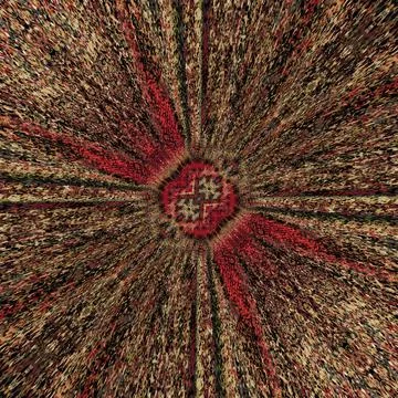 Fantasy floral pattern design for wrapping paper, fabric, wall mat printing Illustrazione stock