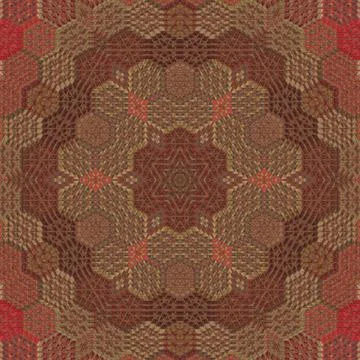 Fantasy floral pattern design for wrapping paper, fabric, wall mat printing イラスト素材