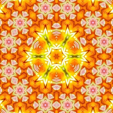 Fantasy floral pattern design for wrapping paper, fabric, wall mat printing イラスト素材