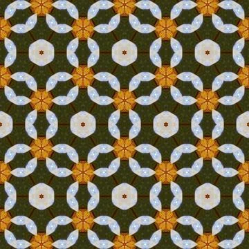 Fantasy floral pattern design for wrapping paper, fabric, wall mat printing Illustrazione stock